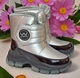 Дутики зимові для дівчинки на овчині Weestep 68166S 28 (18,4см) срібні - зображення 3