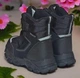 Ботинки зимние для мальчика дутики на овчине ТОМ М 10736В 36 (22,8см) черные - изображение 3