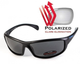 Окуляри поляризаційні BluWater Florida-4 Polarized (gray) чорні - зображення 1