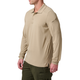 Поло з довгим рукавом 5.11 Tactical® Helios Long Sleeve Polo XL Silver Tan - зображення 3