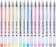 Набір ручок гелевих YES Basic Glitter 15 кольорів 30 шт (411708) (5056137110353) - зображення 2