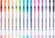 Набір ручок гелевих YES Basic Glitter 15 кольорів 30 шт (411708) (5056137110353) - зображення 3