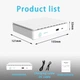 Mini UPS M1550 35W, 15600Mah, Выходы USB, Type-c, DC5V, DC9V/12V, POE. Мощный ИБП для Роутеров - изображение 6