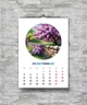 Календарь настенный перекидной АКВАРЕЛЬ КРУГИ 13 ЛИСТОВ ENTERSTORE 42х29.7 см (ART 250152) - изображение 6