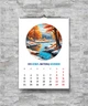 Календарь настенный перекидной АКВАРЕЛЬ КРУГИ 13 ЛИСТОВ ENTERSTORE 42х29.7 см (ART 250152) - изображение 12