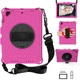 Чехол STR EVA Apple iPad 9 (2021) 10.2 экран с подставкой и ремнём для ношения на плече Pink - изображение 1