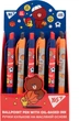 Набор ручек шариковых YES Line Friends Brown`s Sport Club Автоматические 0.7 мм Синий 24 шт (412120) (5056574404084) - изображение 1