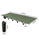 Складне похідне ліжко Розкладачка 192 × 65 см Solve KT6005801 Olive - зображення 1
