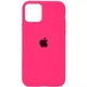 Чехол Fiji Silicone Case для Apple iPhone 15 бампер накладка Soft Touch с микрофиброй Hot Pink - изображение 1