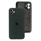 Чехол Fiji Silicone Case Full Camera для Apple iPhone 12 бампер накладка с защитой камеры Carbon Grey - изображение 1