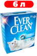 Наполнитель для кошек комкующийся Ever Clean unscented Extra Strong Clumping 6л - изображение 1