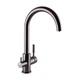 Cмеситель для кухни с краном для фильтрованной воды GLOBUS LUX GLLR-0333-11-GRAPHITE графит латунь 000021917 - изображение 3