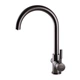 Cмеситель для кухни с краном для фильтрованной воды GLOBUS LUX GLLR-0333-11-GRAPHITE графит латунь 000021917 - изображение 4