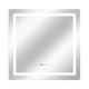 Дзеркало Qtap Mideya 800x800 з LED-підсвічуванням Touch, з антизапотіванням, димером, рег. яскравості QT2078NCF8080W - зображення 4
