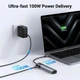 Хаб Mokin 5в1 100W/8K30Hz/HDMI/5gbps/USB3.0/PD3.0 для MacBook/Huawei Matebook/ Xiaomi Air /Pro/Dell/HP - зображення 2