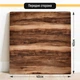 Двухсторонний пластиковый фотофон, PolyPlast 40x40 см - №63049 - изображение 2