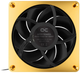 Кулер Alphacool Apex Stealth Metal 120 мм 3000 rpm Gold (LUAC-054) - изображение 3