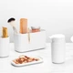 Стакан для зубних щіток Brabantia ReNew 7,6х7,6х11 см білий - зображення 6