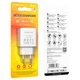 Зарядное устройство Borofone BA66A 18W USB 3A QC3.0 White (36732) - изображение 5