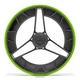 Ролик для пресу Adidas Performance Ab Wheel чорний, салатовий OFSM ADAC-11407 - зображення 2