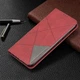 Чохол книжка SHLab Prisma Xiaomi Redmi Note 8 Red (36333-2D) - зображення 6