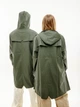 Мужская Куртка Rains Long Jacket Зеленый XS-S (7d1202-Green XS-S) - изображение 2