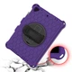 Чехол STR EVA Apple iPad 9 (2021) 10.2 экран с подставкой и ремнём для ношения на плече Purple - изображение 4