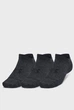 Мужские Носки UA Essential No Show 3pk черный M 1382623-001 MD - изображение 1