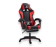 Ігрове комп'ютерне крісло для геймерів та роботи для дому EC GAMING 2806 Чорно-червоне обшите екошкірою та з підставкою для ног - зображення 2