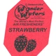 Ароматизатор в пластинці | Wonder Wafers Strawberry | 65 x 50 мм | Полуниця - зображення 1