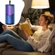 Лампа-ловушка для комаров Бытовая с зарядкой от Usb 1001 MOSQUITO LAMP, портативная - изображение 6