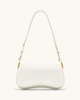 Сумка жіноча з логотипом JW PEI Joy shoulder bag U67V46 Білий - зображення 1