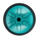Глюкофон 5.5" (14 см) 6 нот Hluru TP6-5.5 Malachite Tongue Pocket Drum Cooper Steel - изображение 3