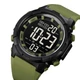 Военные тактические часы SKMEI 1845AG ARMY GREEN, Модные мужские часы, Часы EZ-489 для мужчины (TL271195ws17327) - изображение 4