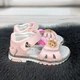 Босоножки детские для девочки BBT Kids розовые с закрытой пяткой 24 р (15 см) 5399 - изображение 1