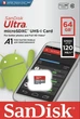 Картка пам'яті SanDisk 64GB Class 10 UHS-I (SDSQUNC-064G-ZS3MN) - зображення 2