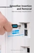 Кабель Vention 0.5м Type-C - USB Type-B 2.0 5V/2A 480 Мбіт/с USB-C на USB-B для Принтера Чорний (CQUBD) - зображення 8