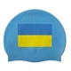 Шапочка для плавания Zoggs Silicone Cap с флагом Украины (синий) (455196.DAMFBL) - изображение 1