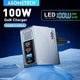 Швидкий зарядний пристрій ASOMETECH 100W GaN PPS PD+QC4.0 LED-дисплей 3-ports Multi USB (USB + 2 Type-C) для ноутбука планшета смартфона та ін. - зображення 1