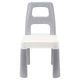 Дитячий стілець "Kids Chair" 0198TXK дитячий стільчик зі спинкою до 75 кг сірий - зображення 1