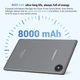 Планшет 10.1" Full HD Magch T28 15/64GB 4G 2-SIM 8 ядер Android 13 8000mAh Серый - изображение 4