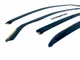 Дефлекторы окон (ветровики) HEKO для Lexus RX III 300/350/400 2009-2015 вставные 4 шт (AL10) - изображение 6
