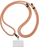 Ремешок для смартфона ArmorStandart Rope Black Peach with Clear holder (ARM76097) - изображение 1