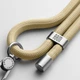 Универсальный ремешок-шнурок для смартфона, Rope, Titanium Sand, нейлоновый, прочный, регулируемый по длине, с держателем для чехлов с вырезом для зарядки, кросбоди, подходит для ношения на шее и через плечо, ArmorStandart (ARM76101) - изображение 1