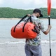 Сумка баул водонепроницаемая Naturehike NH20FSB03 120л Красная (Kali) AI766 - изображение 5