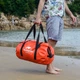 Сумка баул водонепроницаемая Naturehike NH20FSB03 120л Красная (Kali) AI766 - изображение 7
