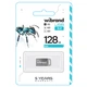 USB флеш накопитель металлический Flash Wibrand WI3.2/AN128M4S USB 3.2 Gen1 Ant 128GB Silver - изображение 2