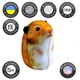 Мягкая игрушка антистресс WONKEY Хомяк Миша 15см - изображение 6