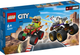 Zestaw klocków LEGO City 60397 Monster Truck Race 301 element (5702017433127) - obraz 1