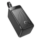 Павербанк PowerBank зі швидкою зарядкою HOCO J123D 90000mAh |3USB/Type-C, QC22.5W+PD20W| Чорний - зображення 6